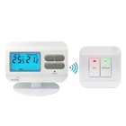 Wireless Battery Operated Room Thermostat For Floor Heating OEM ODM