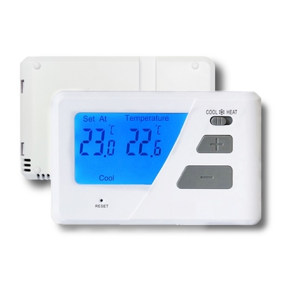 Boiler Digital Room Non - Programmable Thermostat Battery Operated For Heating