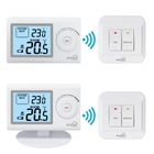 PC+ABS Wireless Heater Thermostat / Remote Controlled Thermostat For Boiler