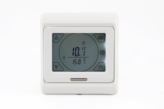 Indoor Touch Screen Electronic Room Thermostat / Water Heating System Thermostat