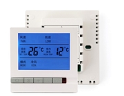Digital LCD Display Fan Coil Unit Thermostat Environment - Friendly