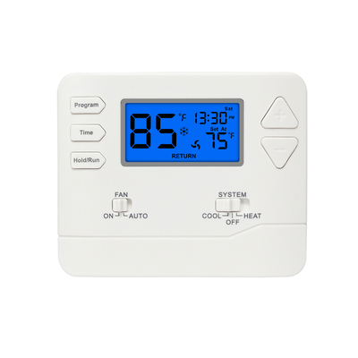 Multi Stage 5 / 1 / 1 Programmable Digital Room Thermostat For Heating Control Easy Operation