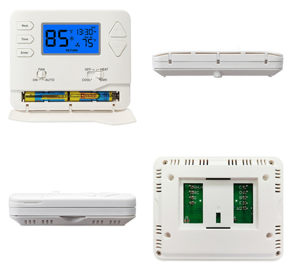 Non-Programmable Heat Pump Thermostat for Home up to 2 Heat and 1 Cool