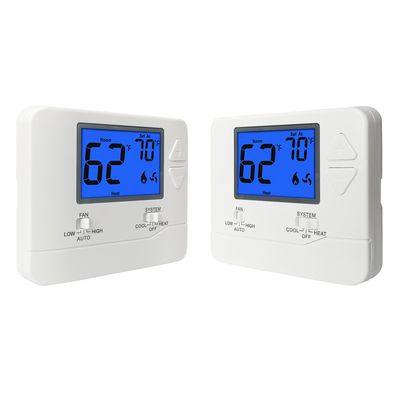 Anti - Flammable Non Programmable Room Thermostat NTC Sensor Eco - Friendly