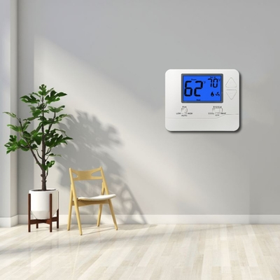 Anti - Flammable Non Programmable Room Thermostat NTC Sensor Eco - Friendly