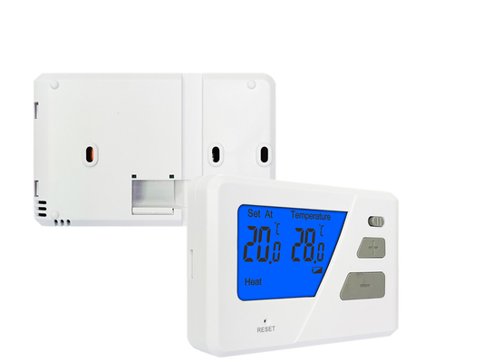Riseem Push Button 868 Mhz Non - Programmable RF Wireless Room Thermostat For Underfloor Heating System