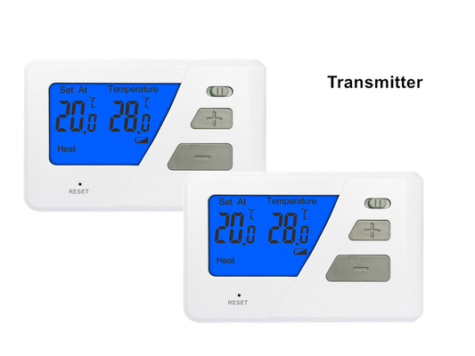 Riseem Push Button 868 Mhz Non - Programmable RF Wireless Room Thermostat For Underfloor Heating System