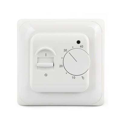 Water AC Digital Heating Electronic Room Thermostat In White Color