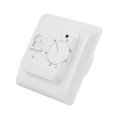 Water AC Digital Heating Electronic Room Thermostat In White Color