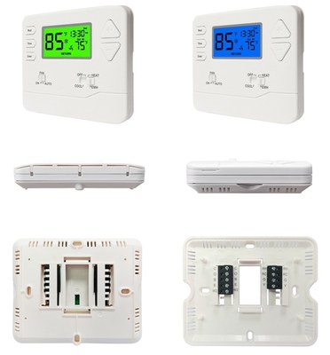 5/1/1 Day Programmable Heat Pump Thermostat 2 Heat/1 Cool DIY Instal with 4.5 sq Inch Display