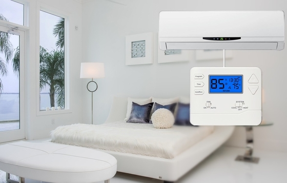 Programmable Thermostat For Home HVAC Systems Multi-Stage 2 Heat / 2 Cool STN615