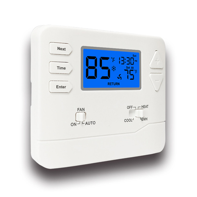 Home Thermostat Digital Smart Heat Pump  Hvac 24V Heat Pump Controller Air Conditioning Thermostat