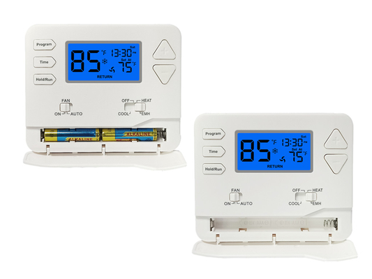 2 Heat / 1 Cool ABS Programmable Digital Room Thermostat