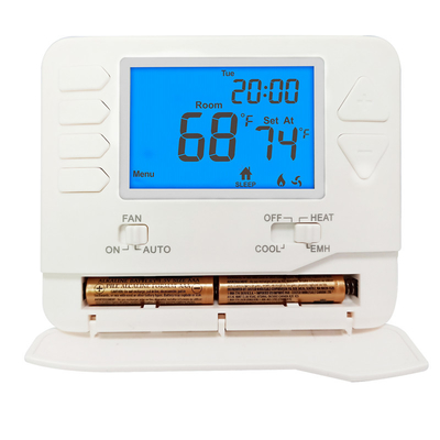 Weekly Programmable ABS 24V Heat Pump Thermostat