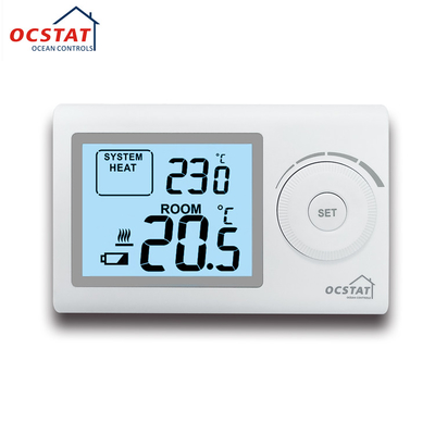 Riseem ABS LCD Display 230V Non Programmable Room Heating Home Thermostat