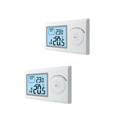 Riseem ABS LCD Display 230V Non Programmable Room Heating Home Thermostat
