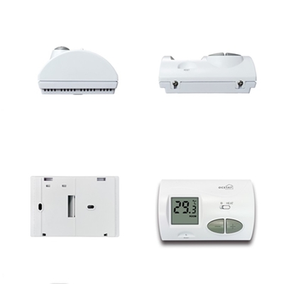 Riseem Push Button ABS Non Programmable Thermostat For Underfloor Heating