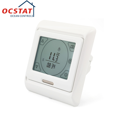 Touch Screen Weekly Programmable Electronic Room Thermostat 230V 16A