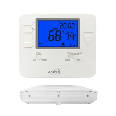 UL Non Programmable 1°C Accuracy HVAC Thermostat 24VAC For Hotel