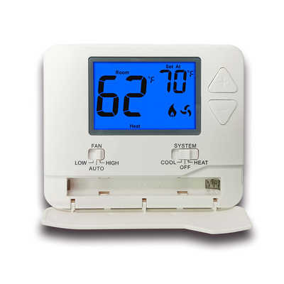 Riseem 24V LCD Wired Air Conditioner PTAC Thermostat Non Programmable For Household