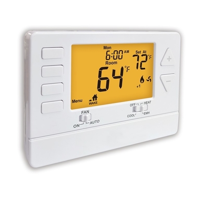 New LCD ABS PC 5 1 1 Programmable Room Thermostat For HVAC System