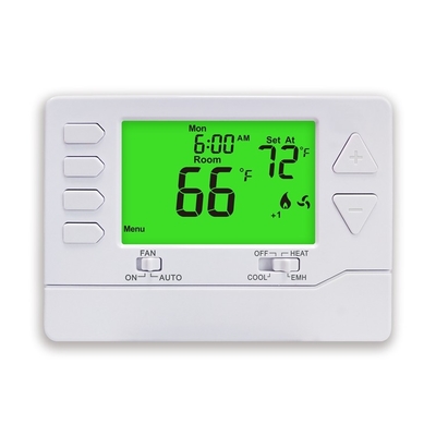 5 / 1 / 1 Programmable Heating Cooling HVAC Thermostat For Home