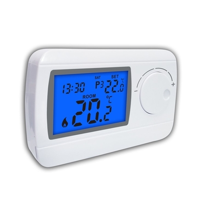 Riseem 230V Dial Button Digital LCD Electronic Thermostat Heating Room 7 Day Programmable