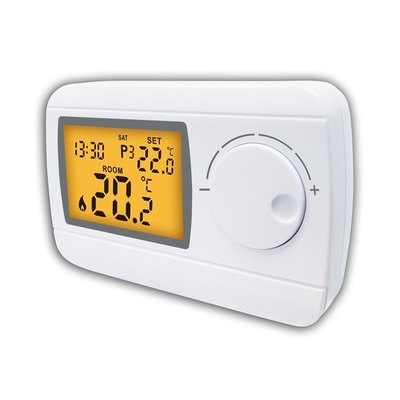 Riseem ABS Gas Boiler Wired Digital Room Thermostat Programmable For HVAC System