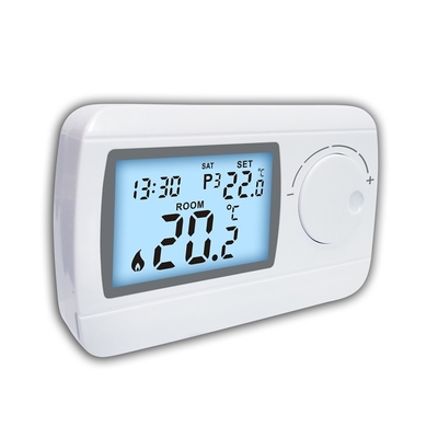 Riseem Digital Heating Cooling Programmable Room Heating Thermostat 230V 7 Day Gas Boiler