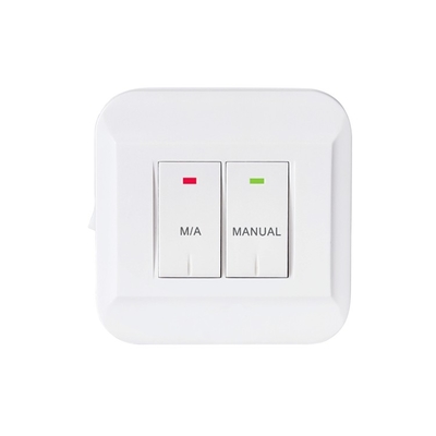 Riseem 230V White ABS Digital RF Programmable Room Wireless Thermostat For Gas Boilers