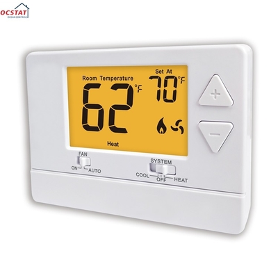 Riseem 24V 60Hz Non Programmable Air Conditioner Best Home Thermostat For HVAC System