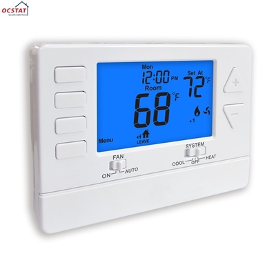 Riseem ABS 24V Programmable Multi Stage Best Home Thermostat for Air Conditioner Room