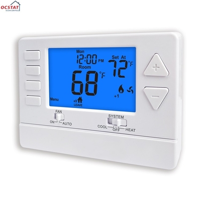 Riseem ABS 24V Programmable Multi Stage Best Home Thermostat for Air Conditioner Room