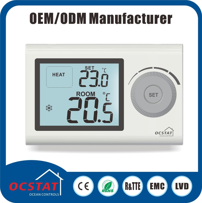 Heating / Cooling Non Programmable With Backlight S2403 Wired Room Thermostat