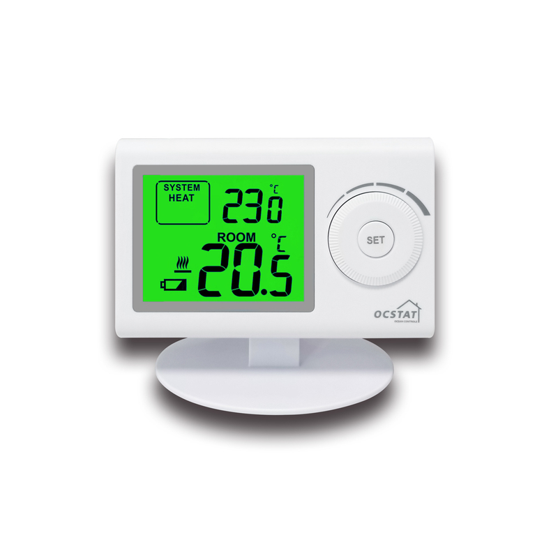 Transmitter / Receiver Wireless Heating Thermostat Cooling Non Programmable