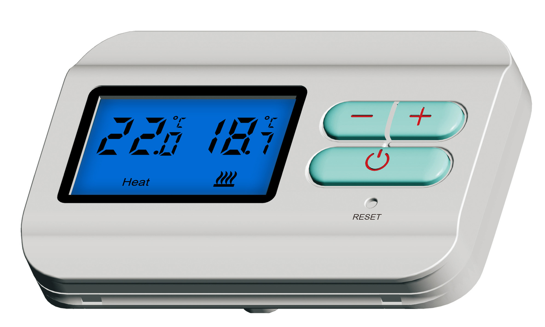 Wired HVAC Thermostat Non - Programmable For Radiant Floor Heating elcecronic digital room thermostat