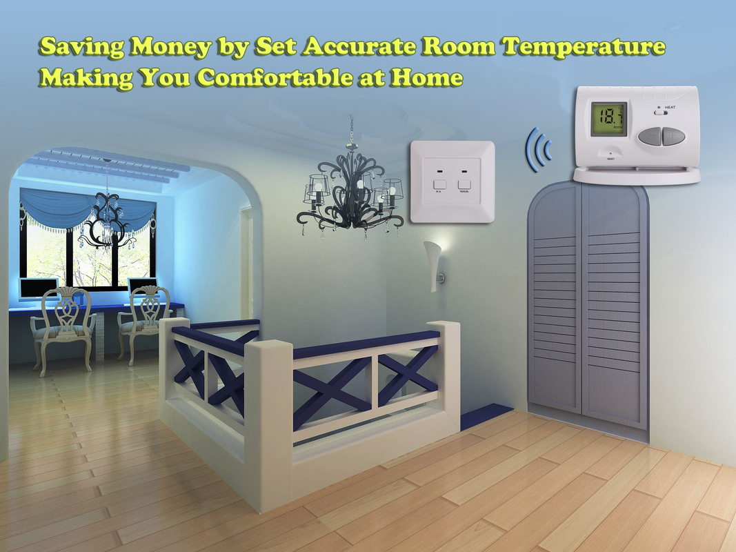 Electronic Radiator Thermostat , Temperature Controller Thermostat