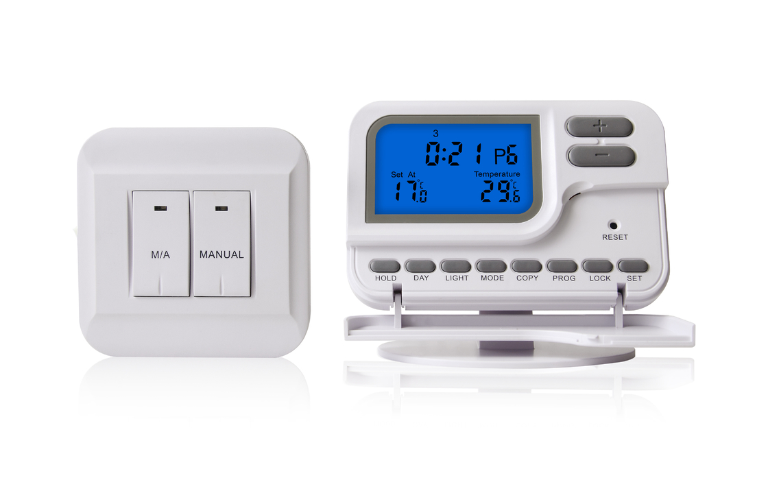 Digital wirelesss weekly programmable Thermostat For Heat Pump digital programmable thermostat