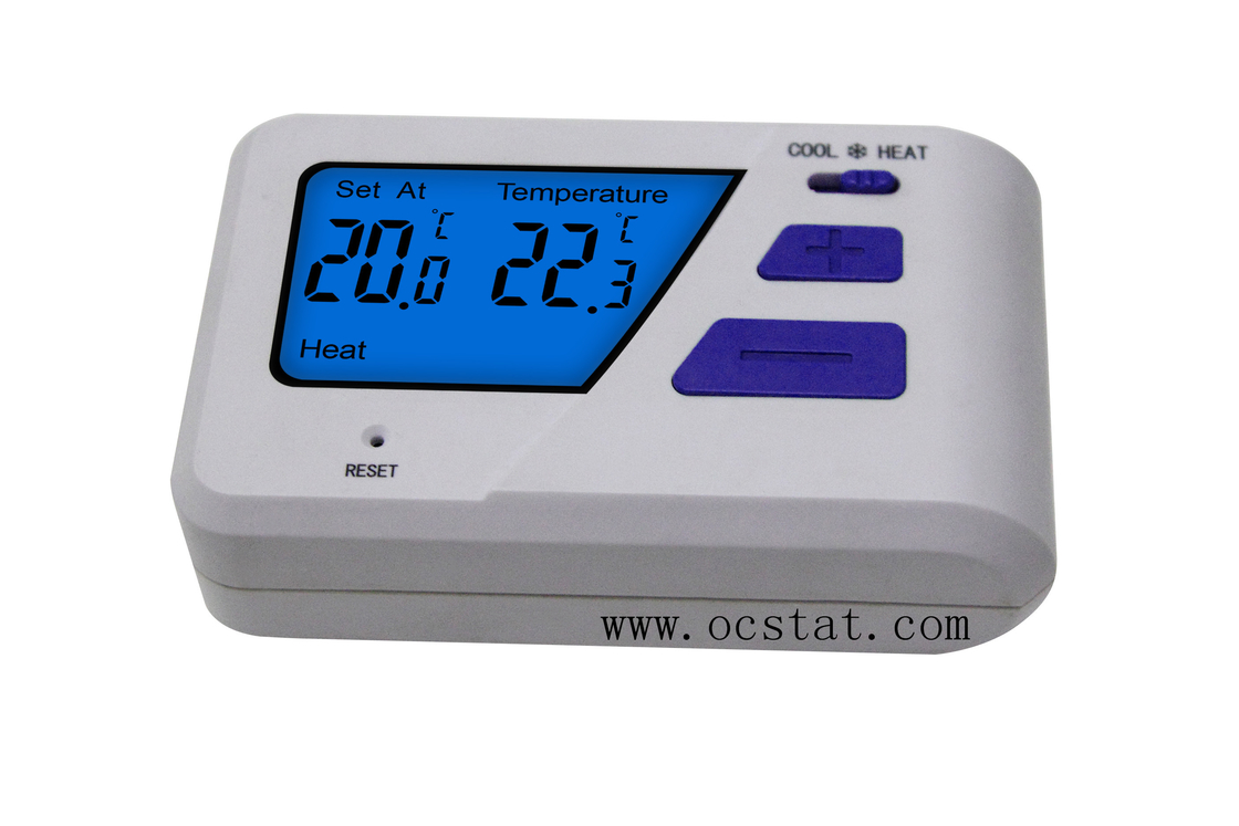 Heat Cool Non - Programmable Wireless Thermostat For Wall Heater