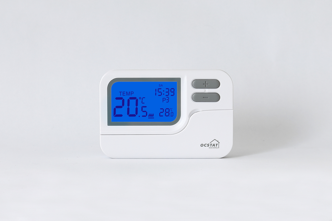 230V Programmable Electronic Room Thermostat  weekly programmable wired Thermostat HVAC underfloor system