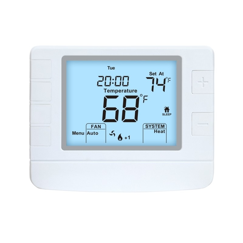 Riseem New Design 24V Electronic Programmable Smart Home Thermostat For Air Conditioning