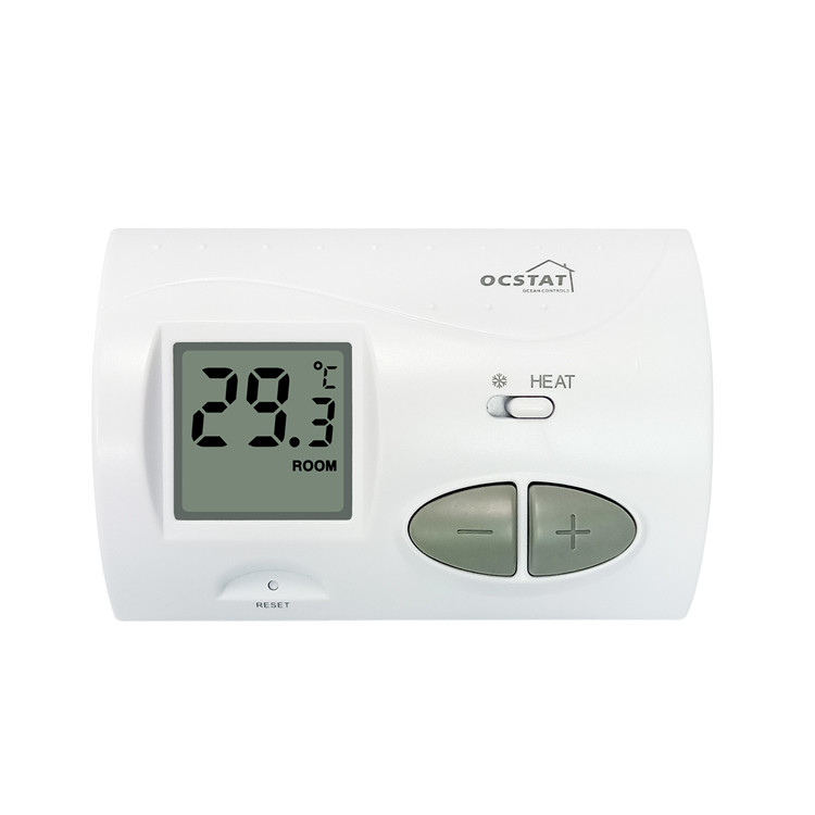 Wired Non Programmable Digital Room Thermostat Temperature Controller Heating