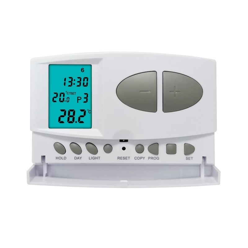 Riseem Classic Electric Programmable Room Thermostat LCD Display Energy Saving