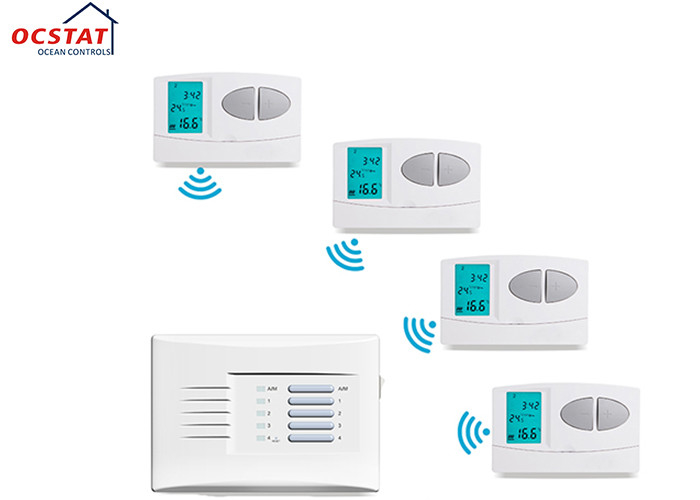 Digital Floor Heating System Wireless Programmable Thermostat With 868Mhz