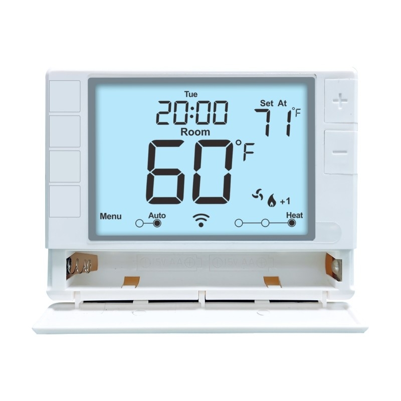24VAC 2 Heat Stage 2 Cool Stage 7 Day Programmable Multi Stage Thermostat RTH715