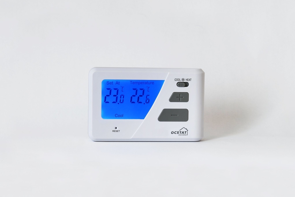 LCD Display Non Programmable Thermostat , Temperature Control Digital Room Thermostat
