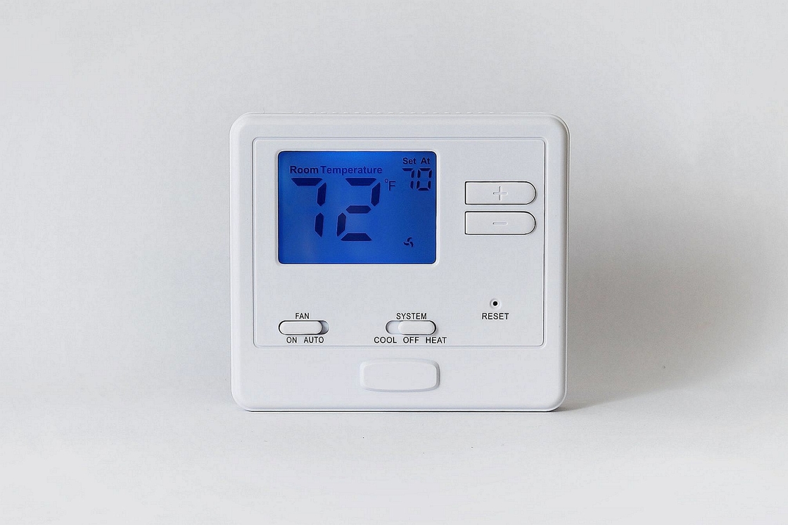 Single Stage Temperature Calibration Adjustment Room Thermostat Non-programmable