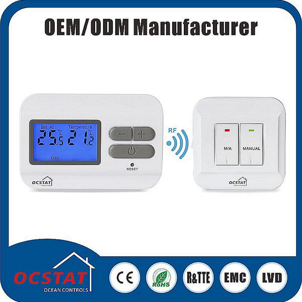 Air Conditioner controller Underfloor Heating Non Programmable Digital Thermostat With LCD Display