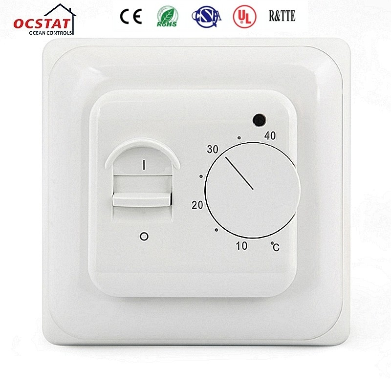 ABS Material Underfloor Heating Room Thermostat ， Wireless Programmable Room Thermostat