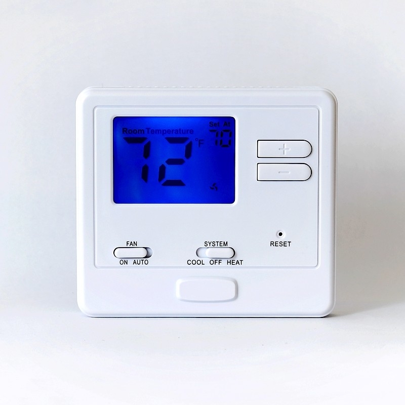 Single Stage Air Conditioner Controller Temperature Controller Heating Room Thermostat
